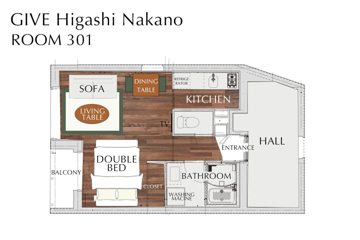 Give Higashi Nakano Prefektura Tokio Exteriér fotografie