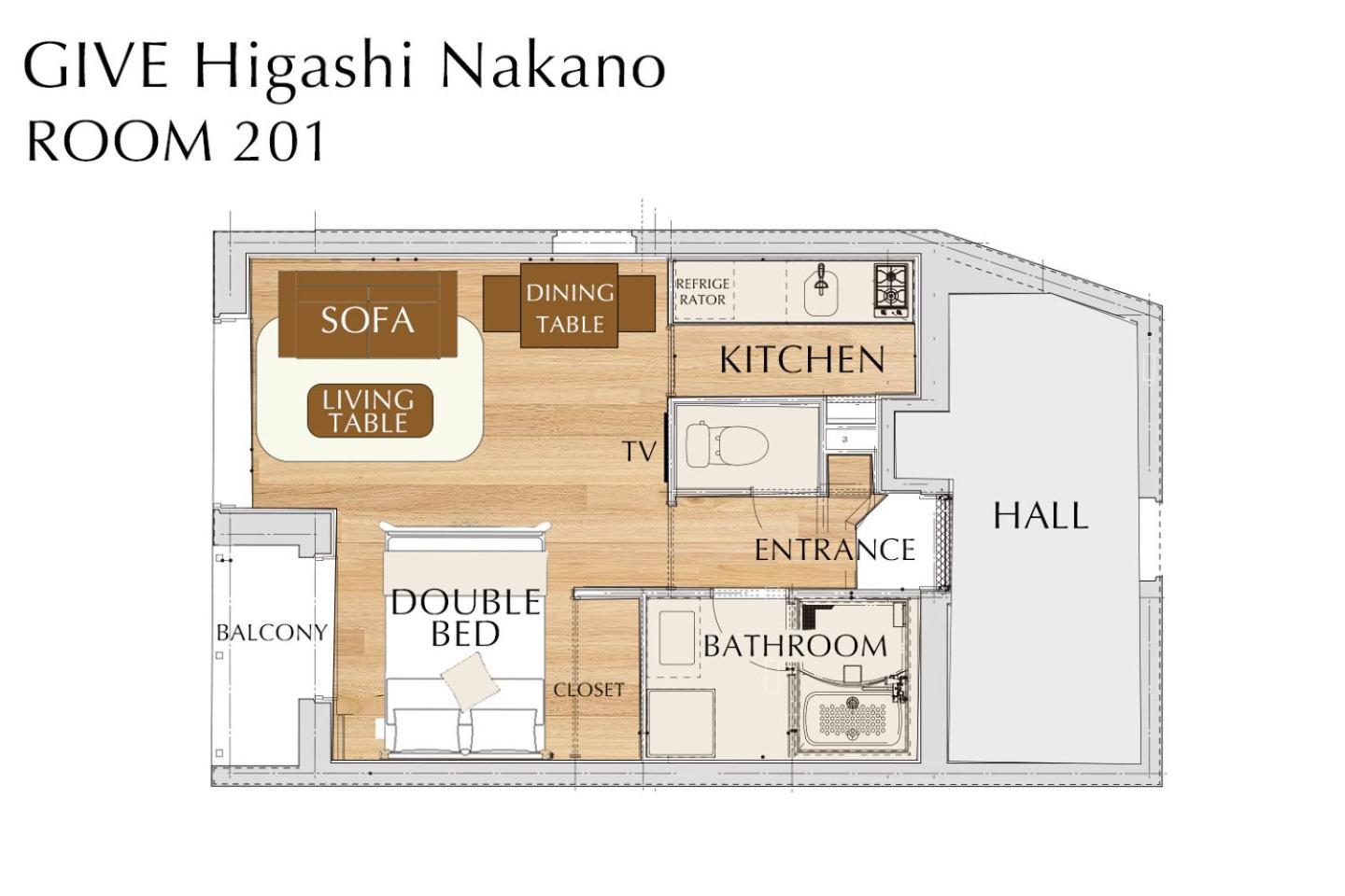 Give Higashi Nakano Prefektura Tokio Exteriér fotografie